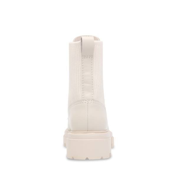 Botki Damskie Steve Madden Arlow Białe | SM-725JM