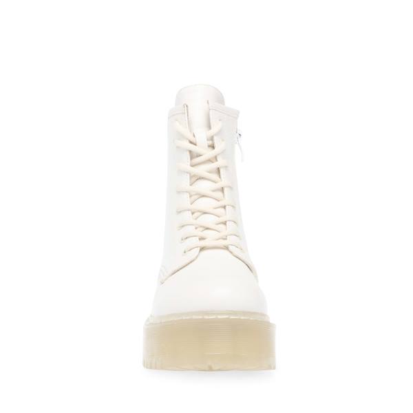 Botki Damskie Steve Madden Bettyy Białe | SM-678UV