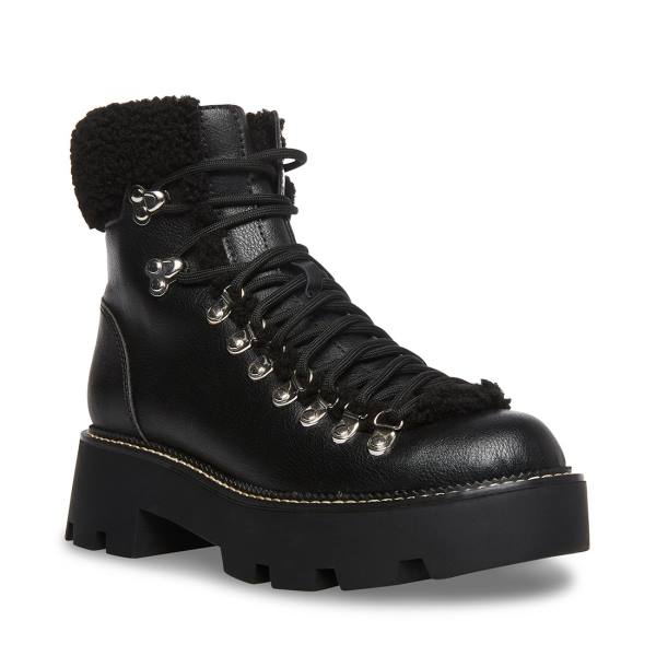 Botki Damskie Steve Madden Cyclonee Paris Czarne | SM-384IT