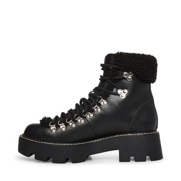 Botki Damskie Steve Madden Cyclonee Paris Czarne | SM-384IT