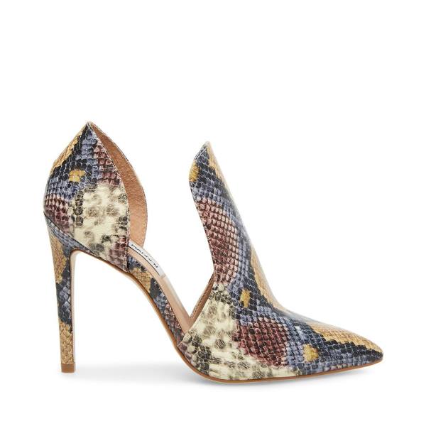 Botki Damskie Steve Madden Dolly Snake Kolorowe Wąż | SM-810JS
