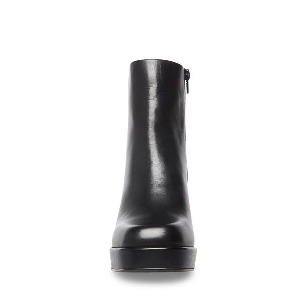 Botki Damskie Steve Madden Edsel Skórzane Czarne | SM-284MK