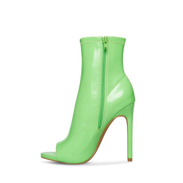 Botki Damskie Steve Madden Elettra Zielone | SM-307LY