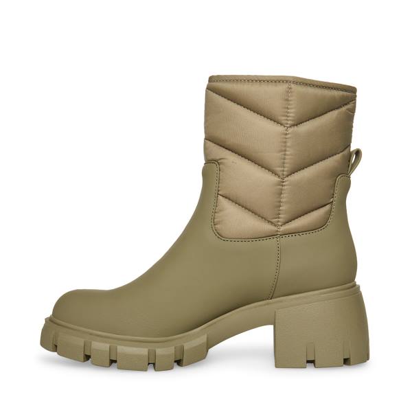 Botki Damskie Steve Madden Haldan Zielone | SM-264CJ