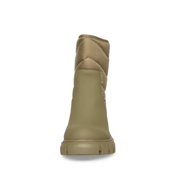 Botki Damskie Steve Madden Haldan Zielone | SM-264CJ