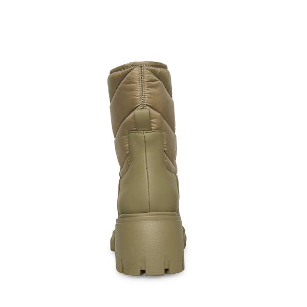 Botki Damskie Steve Madden Haldan Zielone | SM-264CJ