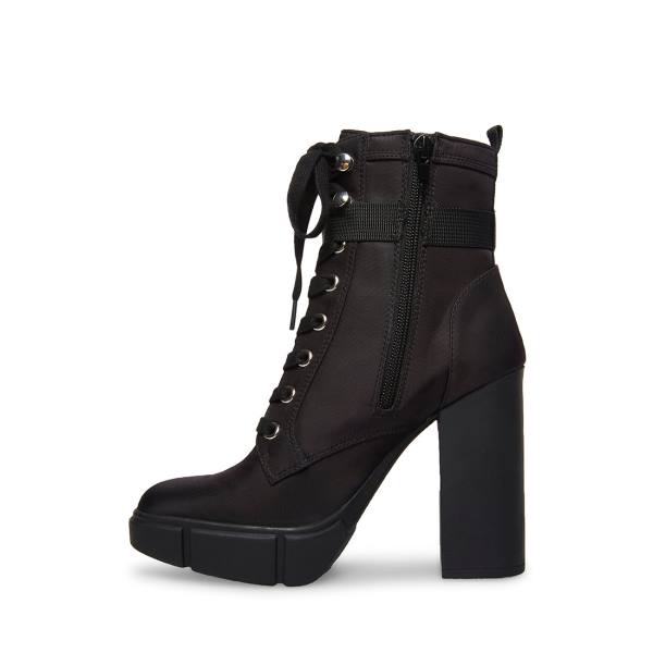 Botki Damskie Steve Madden Herrick Czarne | SM-687IP