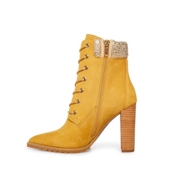 Botki Damskie Steve Madden Karmen Tan Brązowe | SM-670RX