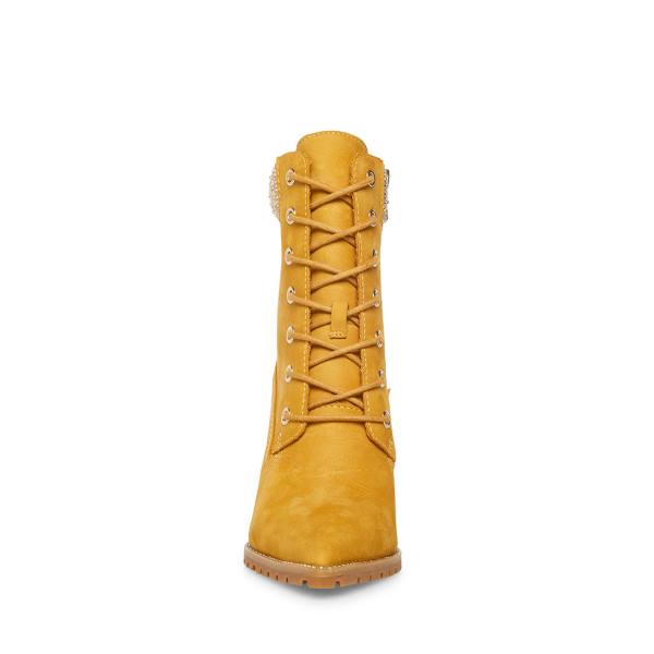 Botki Damskie Steve Madden Karmen Tan Brązowe | SM-670RX