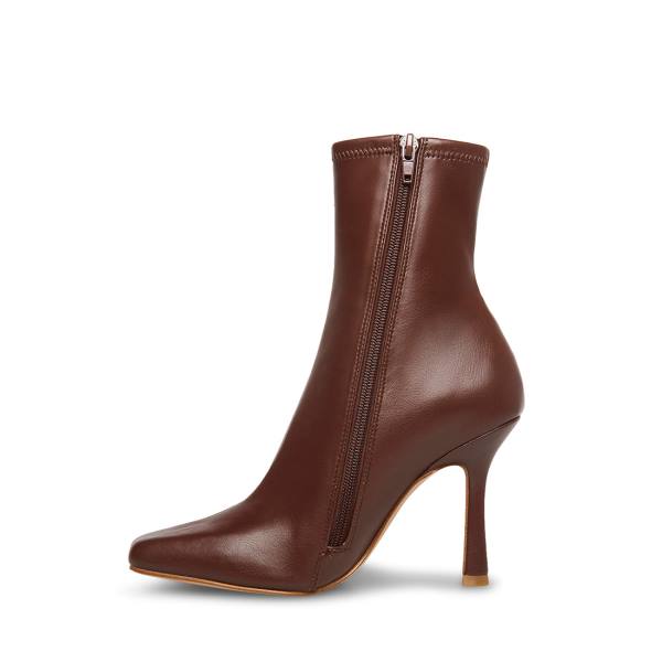 Botki Damskie Steve Madden Katerina Brązowe | SM-862RS