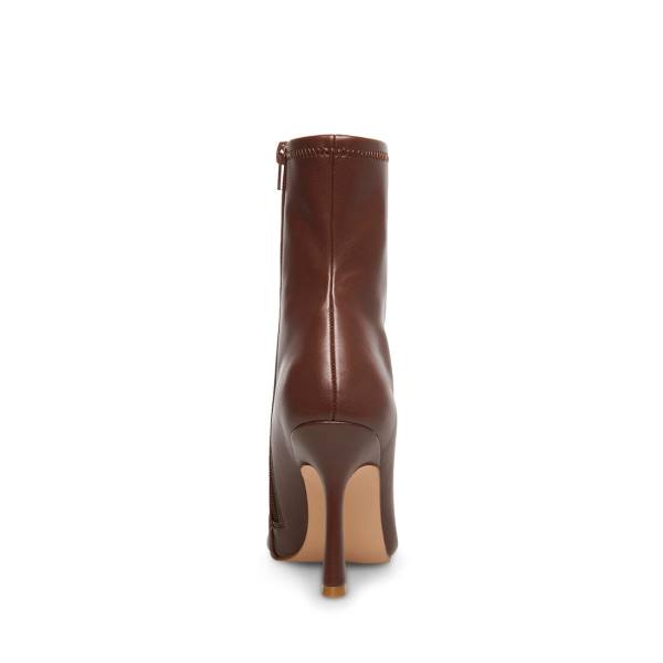 Botki Damskie Steve Madden Katerina Brązowe | SM-862RS