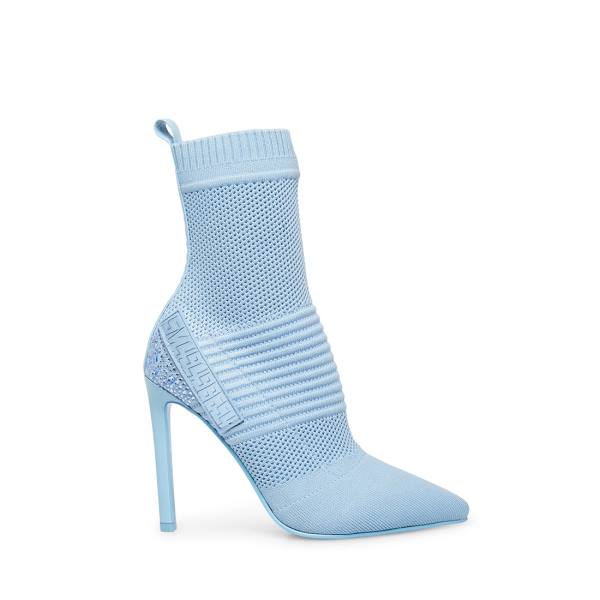 Botki Damskie Steve Madden Maxwelle Niebieskie | SM-624PJ