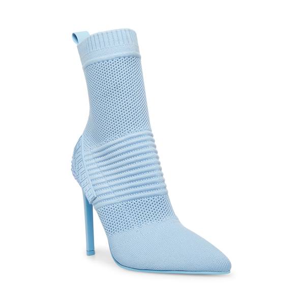 Botki Damskie Steve Madden Maxwelle Niebieskie | SM-624PJ
