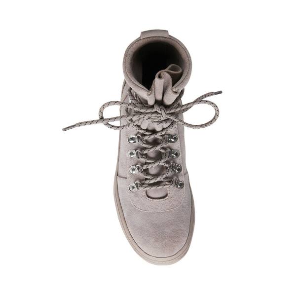 Botki Damskie Steve Madden Mojave Zamszowe Głęboka Szare | SM-756YO