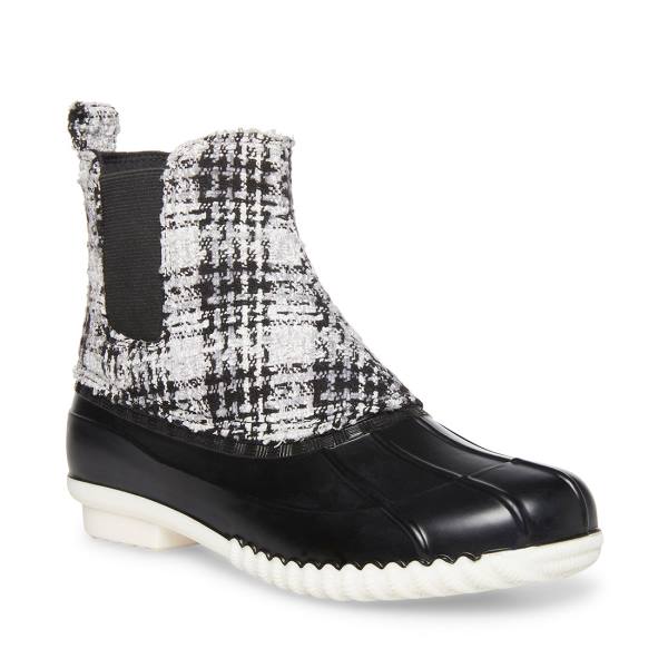 Botki Damskie Steve Madden Newlin Czarne Kolorowe | SM-470QC