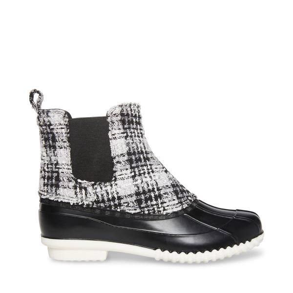 Botki Damskie Steve Madden Newlin Czarne Kolorowe | SM-470QC