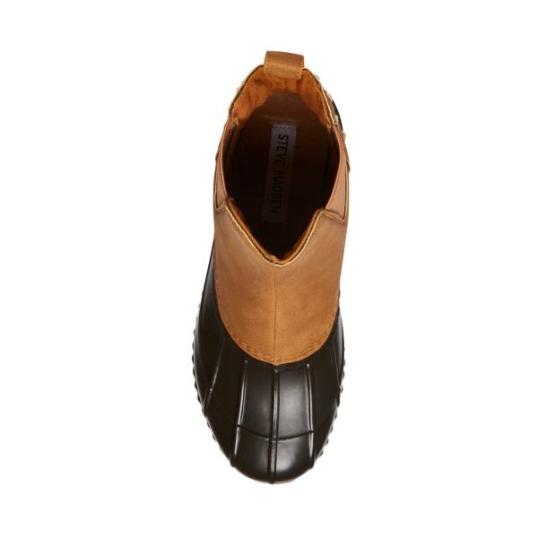 Botki Damskie Steve Madden Newlin Tan Brązowe | SM-930JX