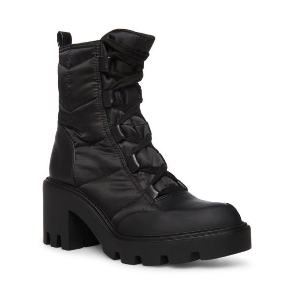 Botki Damskie Steve Madden Pieper Czarne | SM-156JM