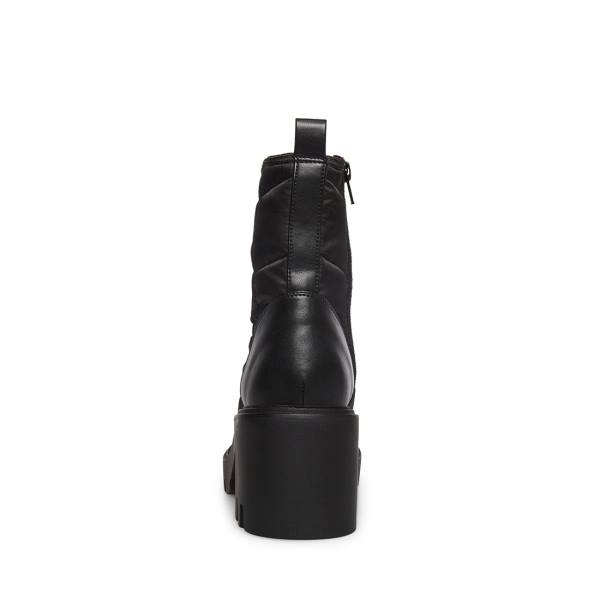 Botki Damskie Steve Madden Pieper Czarne | SM-156JM