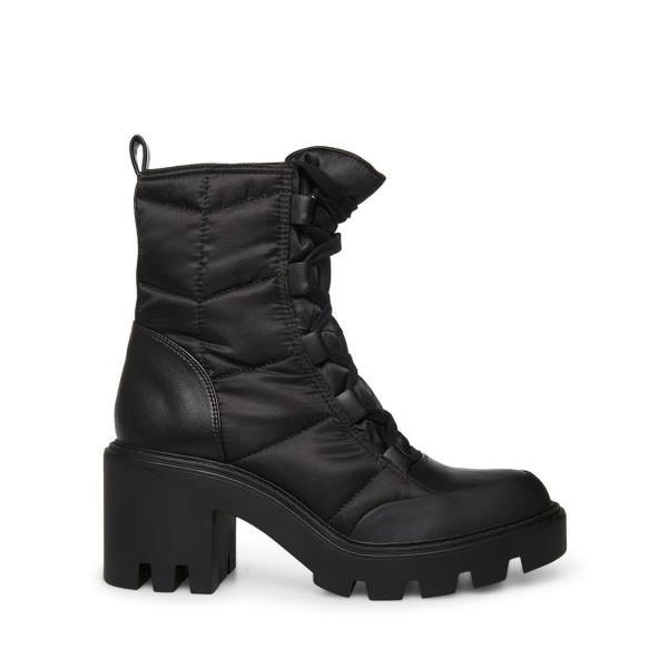 Botki Damskie Steve Madden Pieper Czarne | SM-156JM