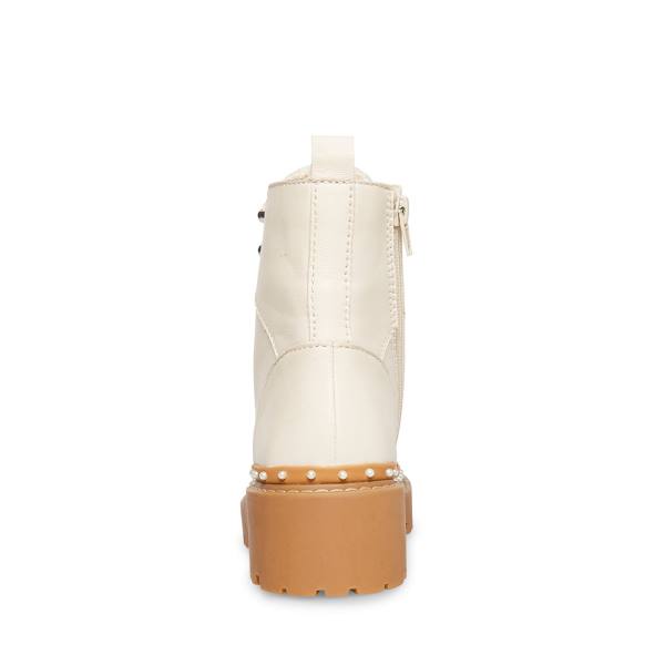 Botki Damskie Steve Madden Rainier Bone Beżowe Kolorowe | SM-470KH
