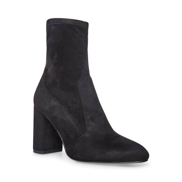 Botki Damskie Steve Madden Sora Czarne | SM-360KN