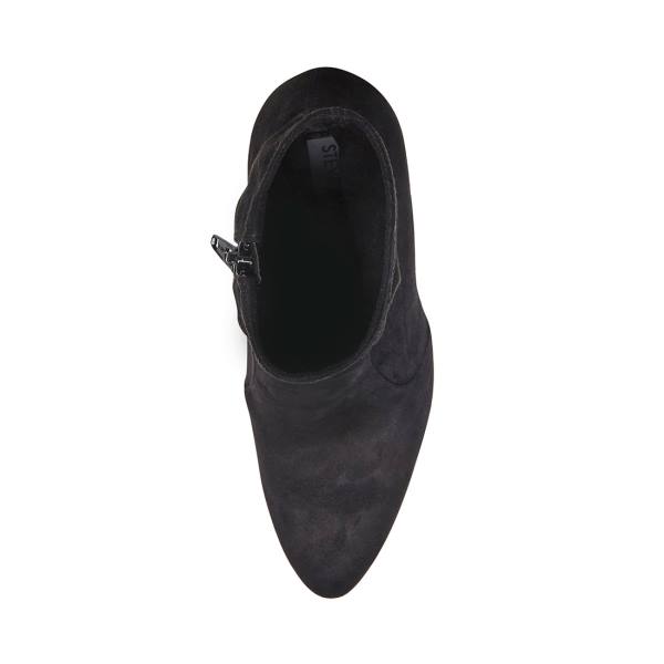 Botki Damskie Steve Madden Sora Czarne | SM-360KN