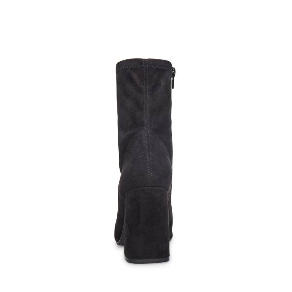 Botki Damskie Steve Madden Sora Czarne | SM-360KN