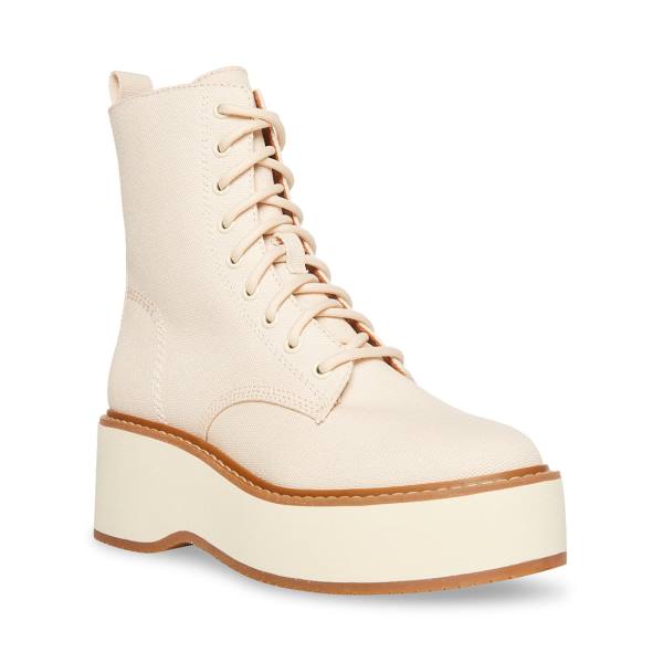 Botki Damskie Steve Madden Stormyy Sand Brązowe | SM-806PH