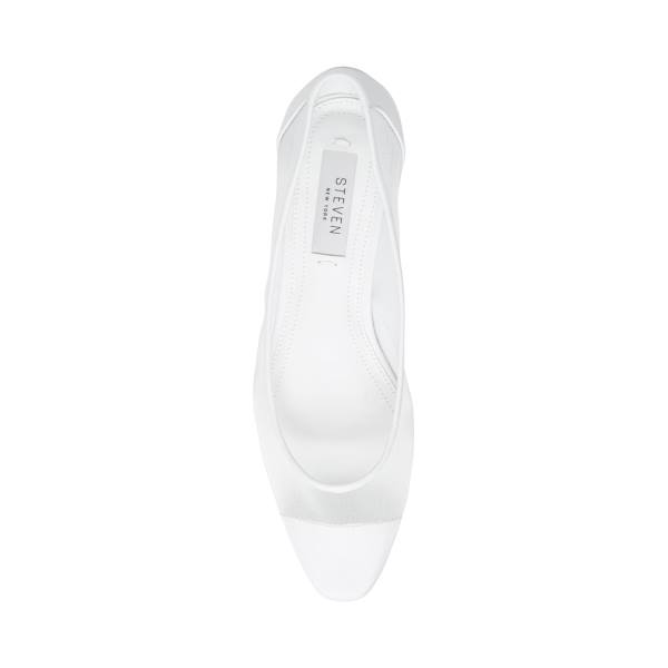 Buty Płaskie Damskie Steve Madden Bridget Białe Kolorowe | SM-489RL