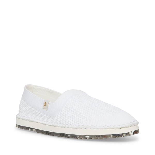 Buty Płaskie Damskie Steve Madden Electrik Białe | SM-523EY
