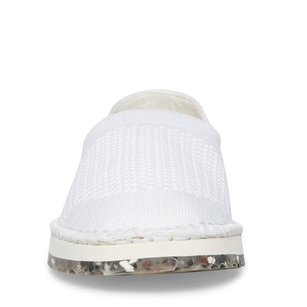 Buty Płaskie Damskie Steve Madden Electrik Białe | SM-523EY