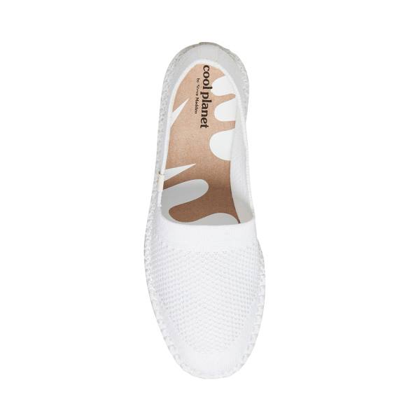 Buty Płaskie Damskie Steve Madden Electrik Białe | SM-523EY