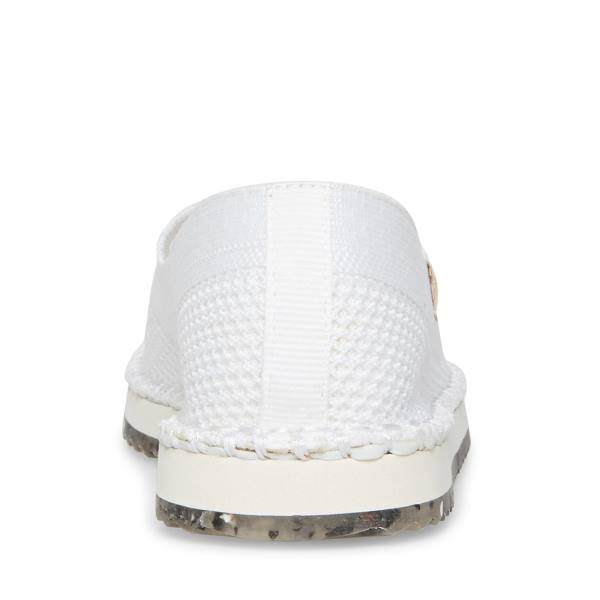 Buty Płaskie Damskie Steve Madden Electrik Białe | SM-523EY