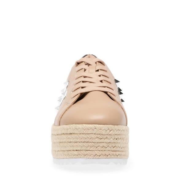 Buty Płaskie Damskie Steve Madden Elodie Tan Brązowe Kolorowe | SM-681KE