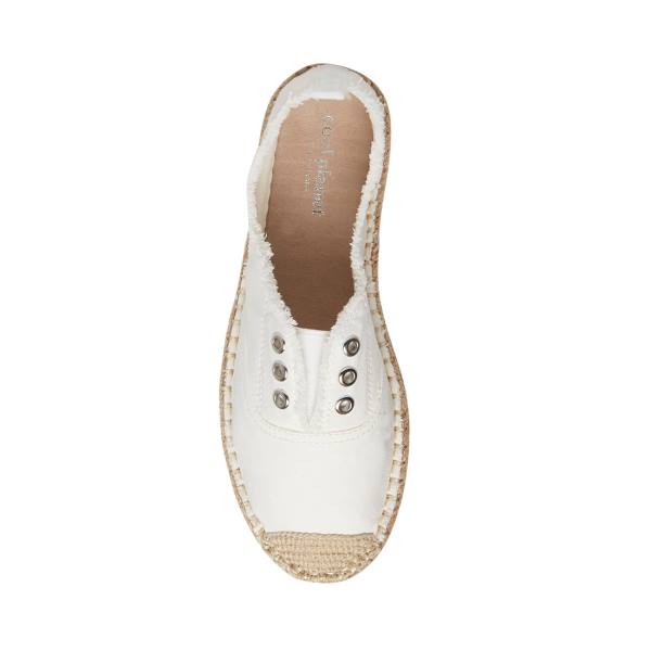 Buty Płaskie Damskie Steve Madden Emely Białe | SM-015OD