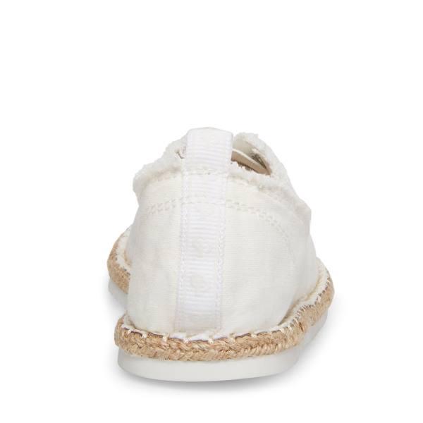 Buty Płaskie Damskie Steve Madden Emely Białe | SM-015OD