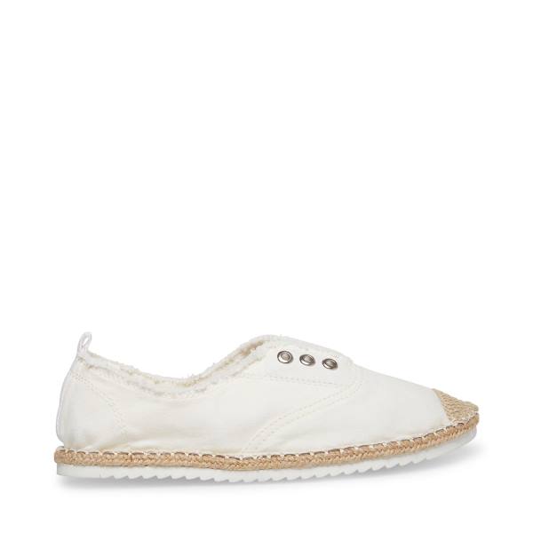 Buty Płaskie Damskie Steve Madden Emely Białe | SM-015OD