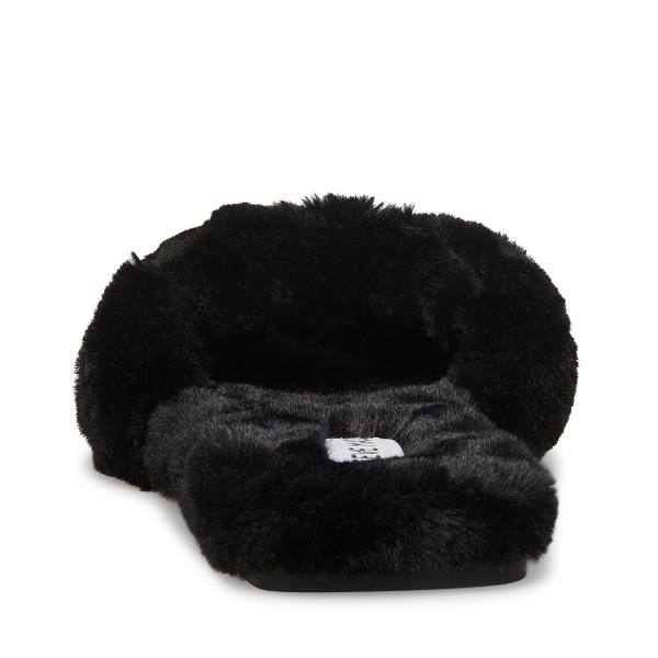 Kapcie Damskie Steve Madden Dreams Czarne | SM-347WS