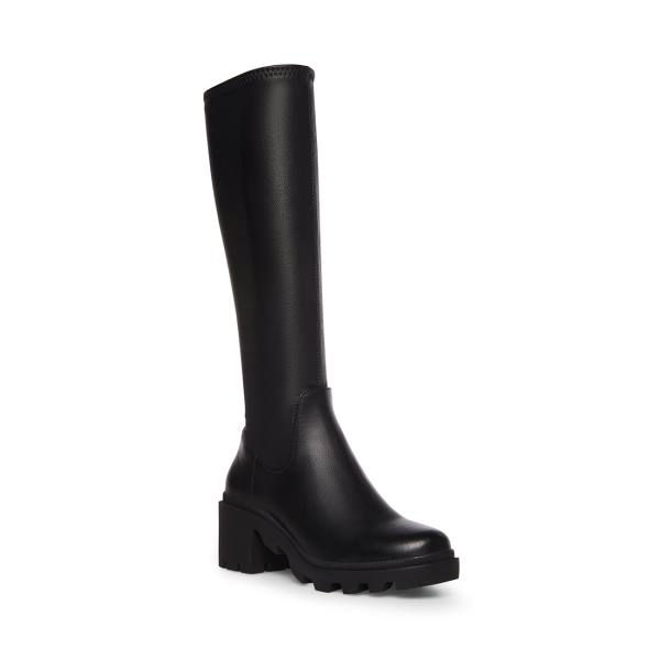 Kozaki Damskie Steve Madden Aberdeen Czarne | SM-198SW