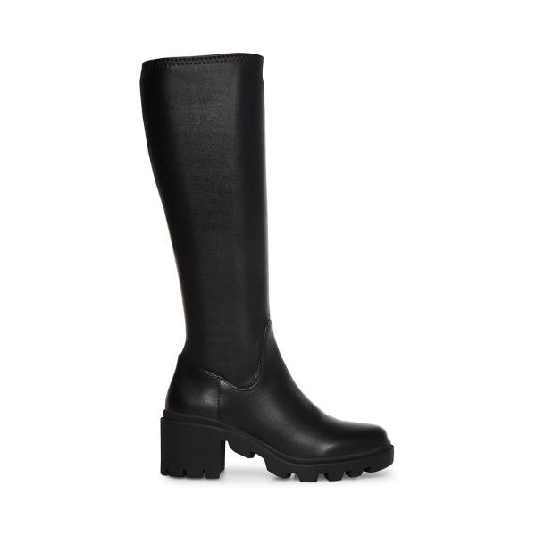 Kozaki Damskie Steve Madden Aberdeen Czarne | SM-198SW