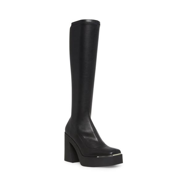 Kozaki Damskie Steve Madden Beatrix Czarne | SM-475FE