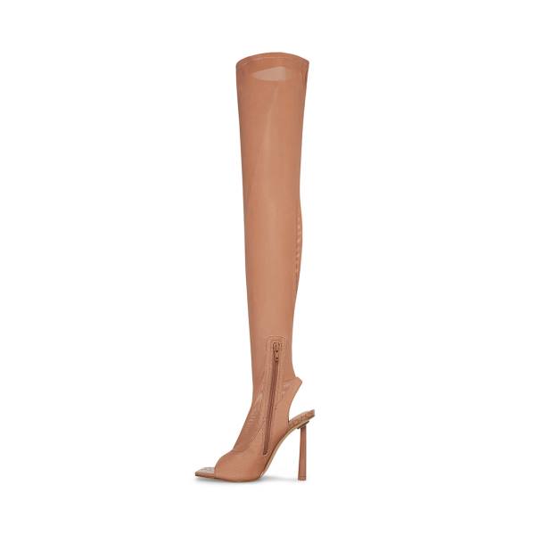 Kozaki Damskie Steve Madden Beverley Blush Różowe | SM-840XC
