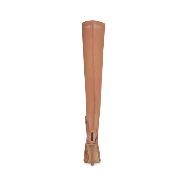 Kozaki Damskie Steve Madden Beverley Blush Różowe | SM-840XC