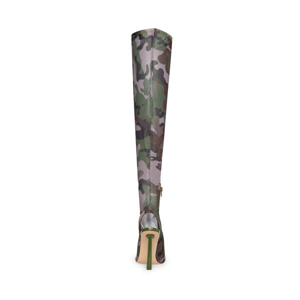 Kozaki Damskie Steve Madden Beverley Camouflage | SM-014JY