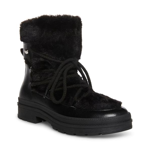 Kozaki Damskie Steve Madden Dione Czarne | SM-652YP