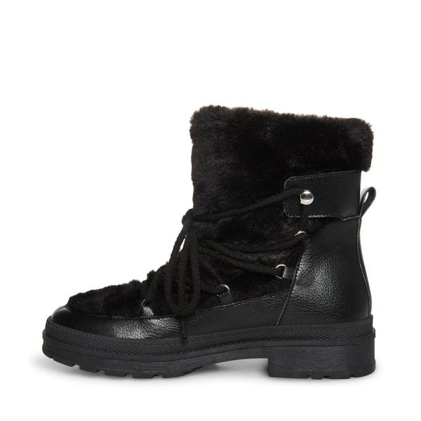 Kozaki Damskie Steve Madden Dione Czarne | SM-652YP