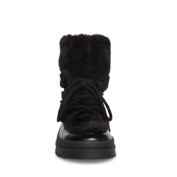 Kozaki Damskie Steve Madden Dione Czarne | SM-652YP