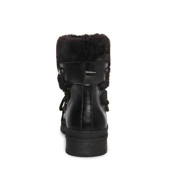 Kozaki Damskie Steve Madden Dione Czarne | SM-652YP