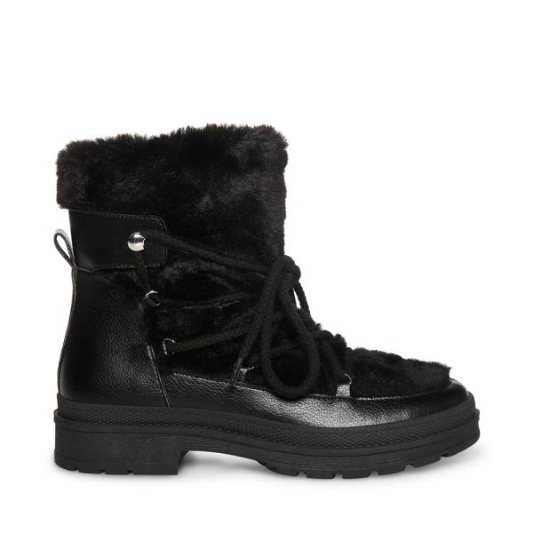 Kozaki Damskie Steve Madden Dione Czarne | SM-652YP